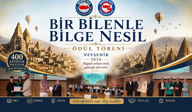 400 Kitaplık Yolculukta Bilge Nesil Ödüllendirildi