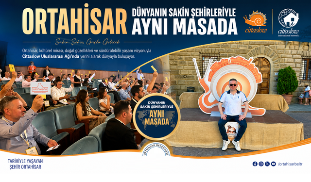 Ortahisar dünya sakin şehirleriyle aynı masada