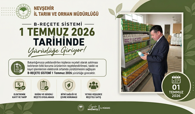 Nevşehir’de B-Reçete Sistemi Uygulaması Başlıyor