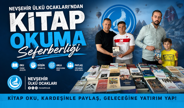 Ülkü Ocakları'ndan Kitap Okuma Seferberliği