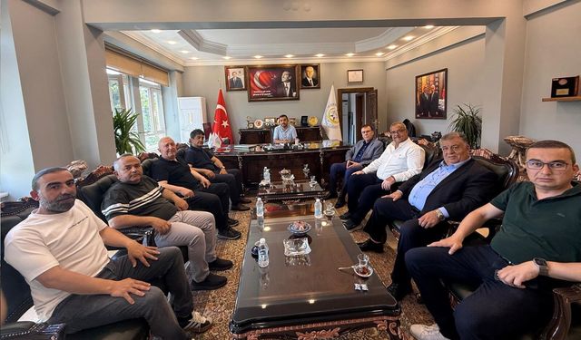 Babaoğlu, Göreme'de Yücefaydalı ile Görüştü