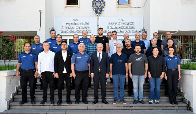 Nevşehir Emniyet Müdürü Karaman'dan Polis Merkezi Ziyareti