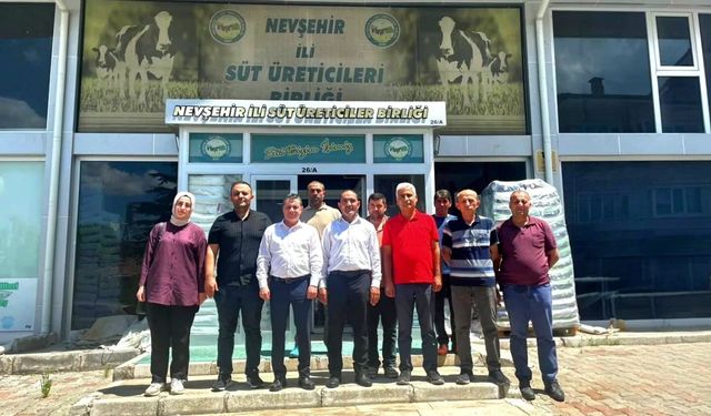 Nevşehir İl Tarım Müdürlüğü’nden Süt Üreticileri Birliği’ne Ziyaret