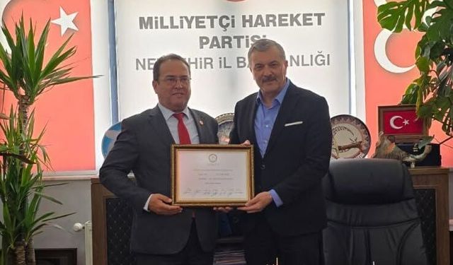 MHP İl Başkanı Doğu, Mustafapaşa Heyetini Ağırladı