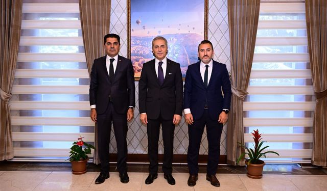 DSİ Heyetinden Nevşehir Valisi Kök’e Hayırlı Olsun Ziyareti