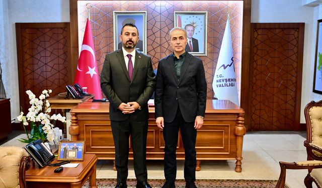 Orçun Karakaya ve Heyetinden Vali Hüseyin Kök’e Ziyaret