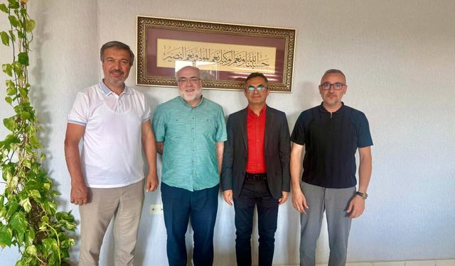 Nevşehir’de Eğitim-Bir-Sen’den Dekanlara Hayırlı Olsun Ziyareti