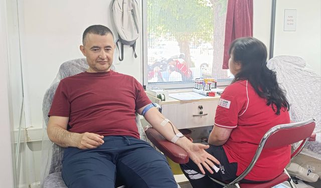 Avanos Kaymakamı Bilici Kan Bağışında Bulundu