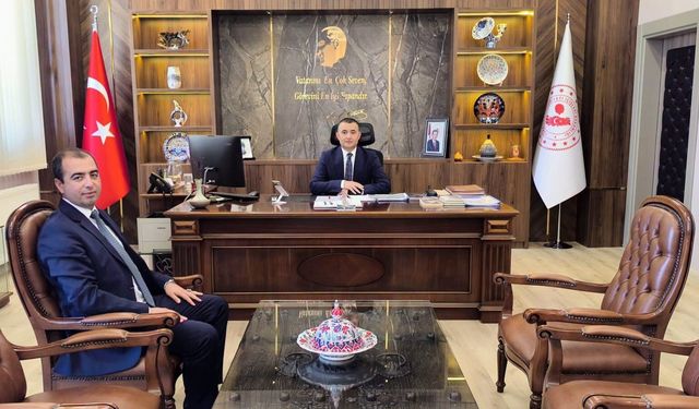 Nevşehir İl Kültür ve Turizm Müdürü Maskar’dan Kaymakam Bilici’ye Ziyaret