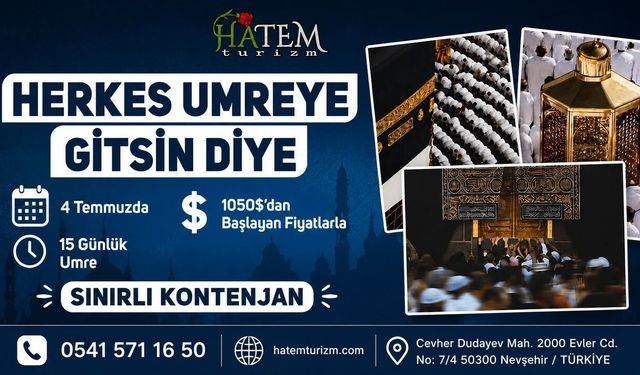 Hatem Turizm’den Sınırlı Kontenjanlı Umre Kampanyası