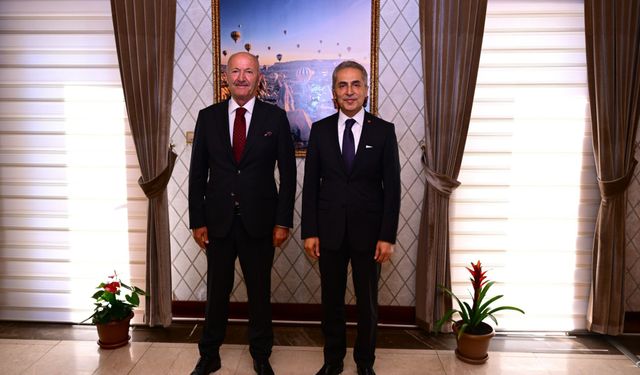 Ertaş Grup Yönetim Kurulu Başkanı Ertaş’tan Vali Kök’e Hayırlı Olsun Ziyareti