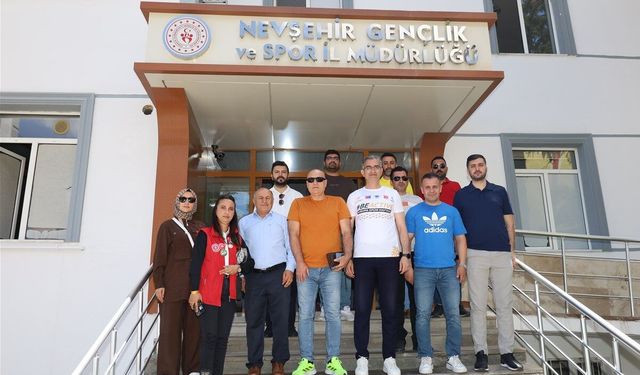 Adıyaman Heyeti Nevşehir Gençlik ve Spor İl Müdürlüğünde
