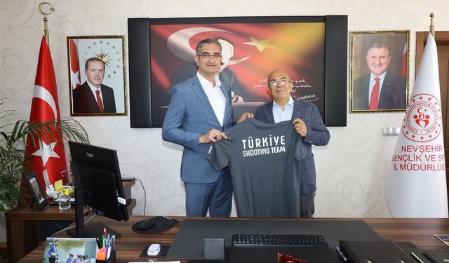 Türkiye Atıcılık Federasyonu Başkanı Kocakaya Nevşehir'de