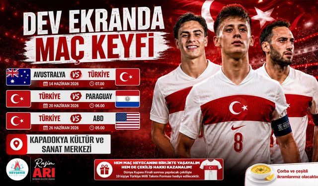 A Milli Futbol Takım Mücadelesi Dev Ekranda