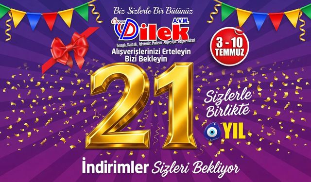 Avanos Dilek AVM'de 21. Yıla Özel Şok İndirimler Başlıyor