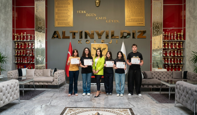 Altınyıldız Koleji Fen ve Anadolu Lisesi eTwinning'de Sınırları Aştı