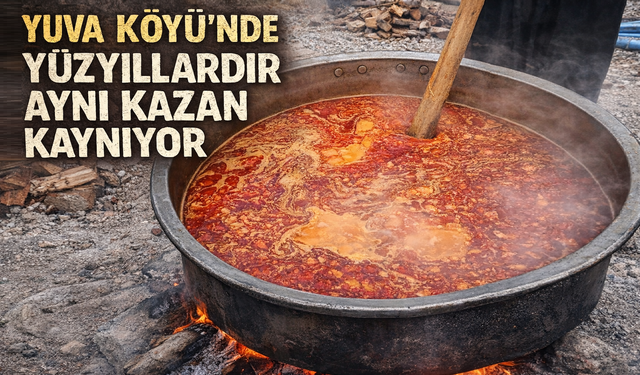 Yahni geleneği Yuva köyünde 200 yıldır sürüyor