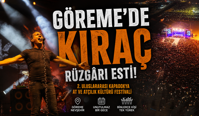 Kapadokya At Festivali Kıraç Konseriyle Muhteşem Final Yaptı
