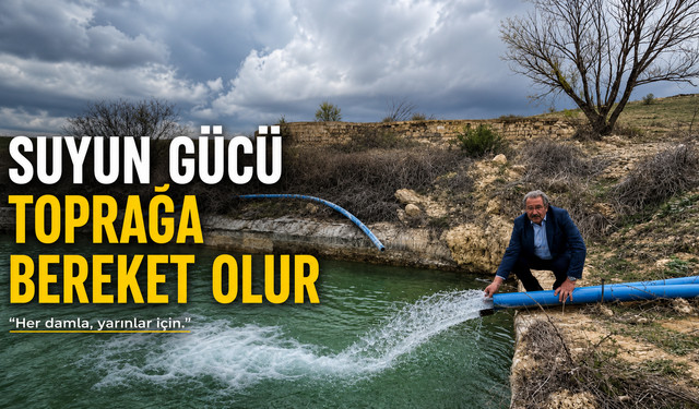 Avanos Köy Bağı Başkan Sarıtaş’la Can Buldu!