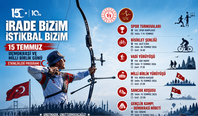 Nevşehir'de 15 Temmuz ruhu sporla yaşatılacak