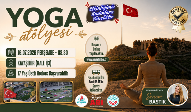 Nevşehir Belediyesi'nden Kadınlara Tarihle İç İçe Spor Fırsatı
