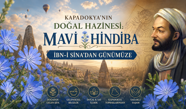 Nevşehir'de Yetişen Mavi Hindiba'nın Faydaları