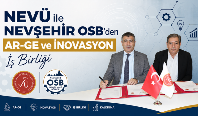 NEVÜ ve OSB İş Birliği Protokolü İmzalandı