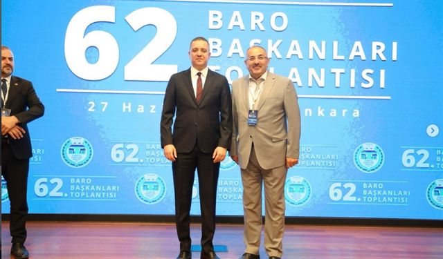 Nevşehir Baro Başkanı Öncül, 62. Baro Başkanları Toplantısı'na Katıldı