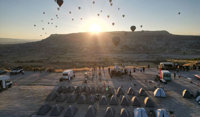 Nevşehirli Sporcular Demokrasi Nöbeti Çadır Kampında Bir Araya Geldi