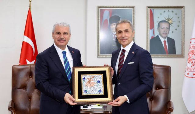 Nevşehir Valisi Hüseyin Kök’ten Konya Valisi İbrahim Akın’a Ziyaret