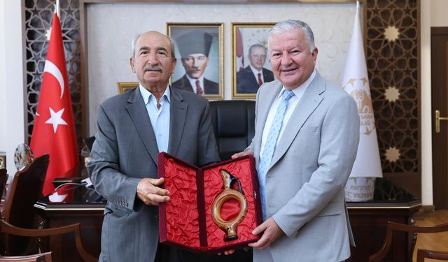 Nevşehirli Nurettin Öğünlü'den Aksaray Valisi Murat Duru'ya Ziyaret