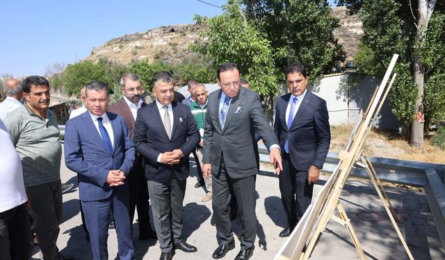 Nar'daki Taşkın Kontrol Çalışmalarını İnceledi