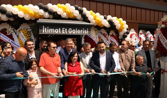 Nevşehir'de İtimat Et Galerisi Merkez Şubesi Görkemli Törenle Açıldı
