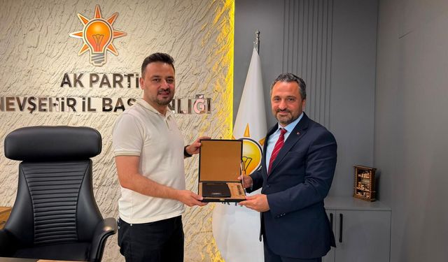 Başkan Aygün'den Nevşehir'deki Hizmetleri İçin Selçuk'a Teşekkür