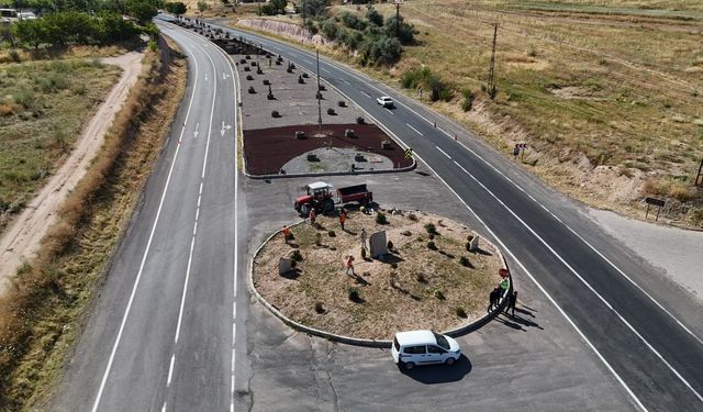 Gülşehir'de Açıksaray Kavşağı Yenileniyor