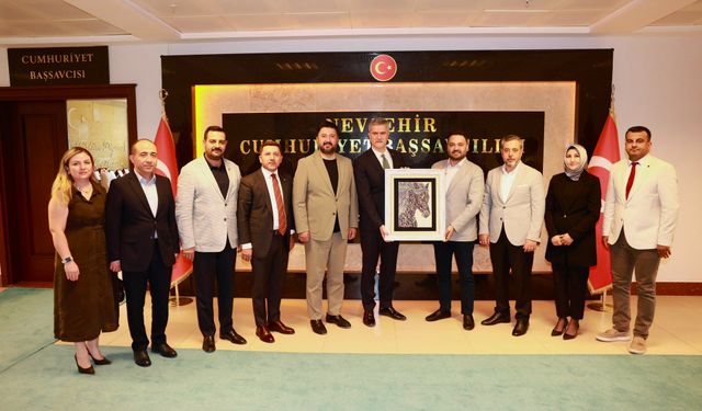Nevşehir AK Parti Heyetinden Başsavcı Adem Çalış'a Ziyaret