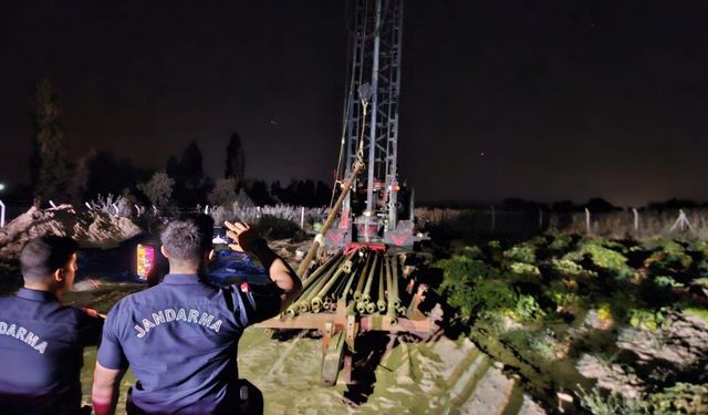 Nevşehir'de ruhsatsız sondaj yapanlara suçüstü