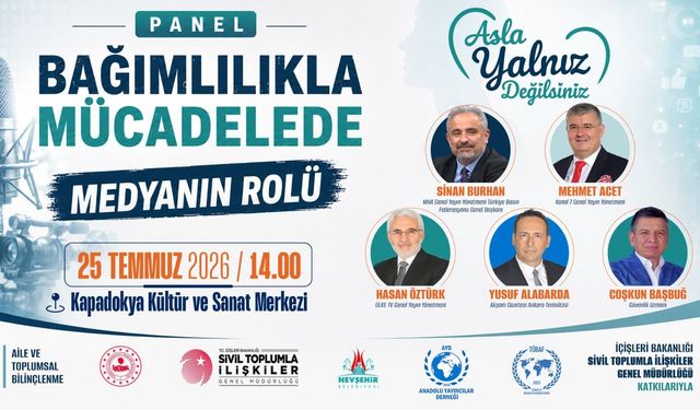“Bağımlılıkla Mücadelede Medyanın Rolü” Paneli