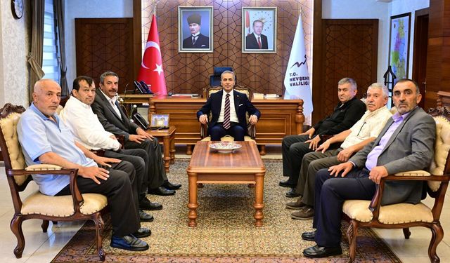 Nevşehir Tarımı Vali Hüseyin Kök Başkanlığında Masaya Yatırıldı