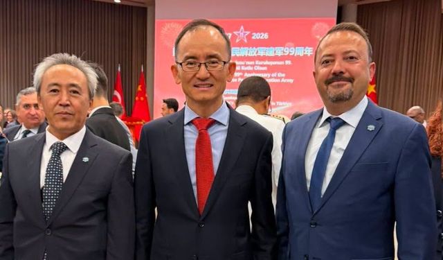 NERO Başkanı Özay Onur, Çin Büyükelçiliği Resepsiyonuna Katıldı