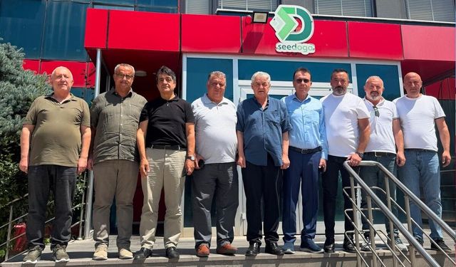 Babaoğlu'ndan Doğa Tohumculuk'a tebrik ziyareti