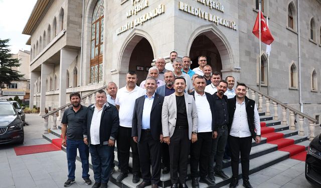 NTB Başkan Adayı Özdemir’den Arı’ya Ziyaret