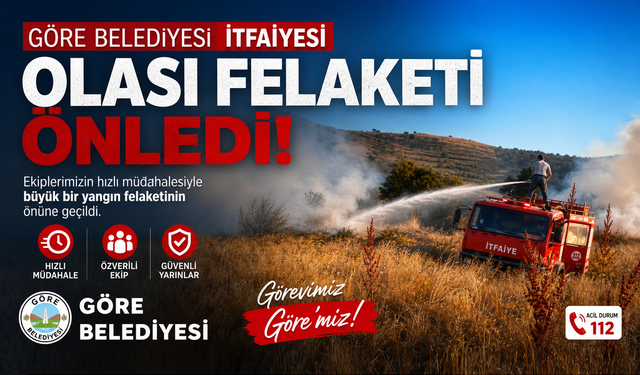 Göre'de aynı gün ikinci yangın söndürüldü