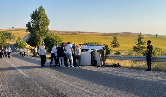 Avanos Altıpınar Mevkiinde Trafik Kazası