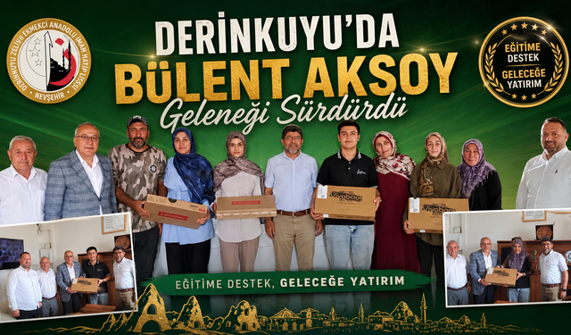 Derinkuyu'da Bülent Aksoy Geleneği Sürdürdü