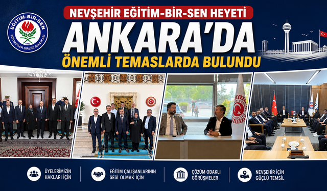 Nevşehir EBS Yönetiminden Ankara Çıkarması