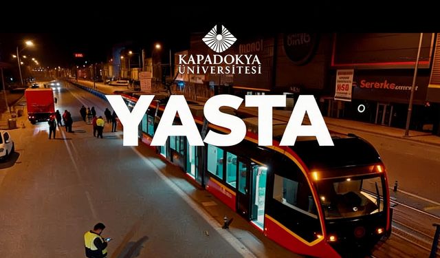Kapadokya Üniversitesi öğrencisi için yasta