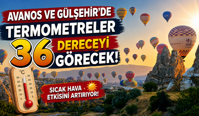 Hafta Sonu Nevşehir’i Sıcak Bir Hava Bekliyor