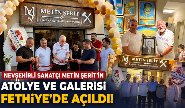 Metin Şerit sanat tutkusunu galeriye dönüştürdü