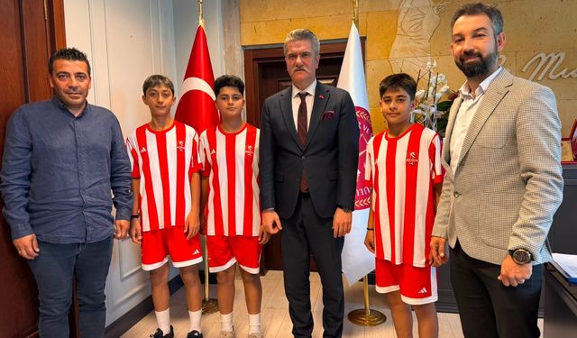 Nevşehir Spor Futbol Okulları’ndan Başsavcı Adem Çalış’a Ziyaret